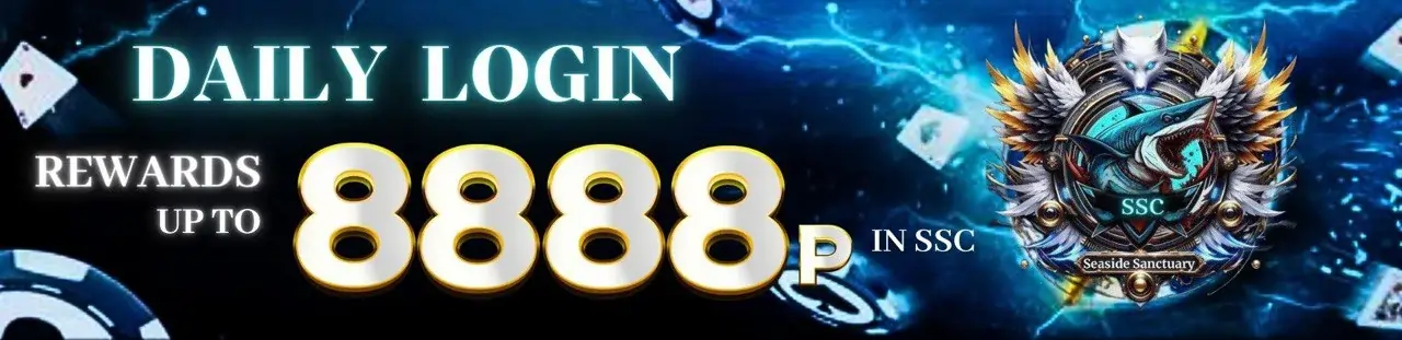 Daily Login Bonus Up To 8888