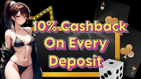 10% cashback